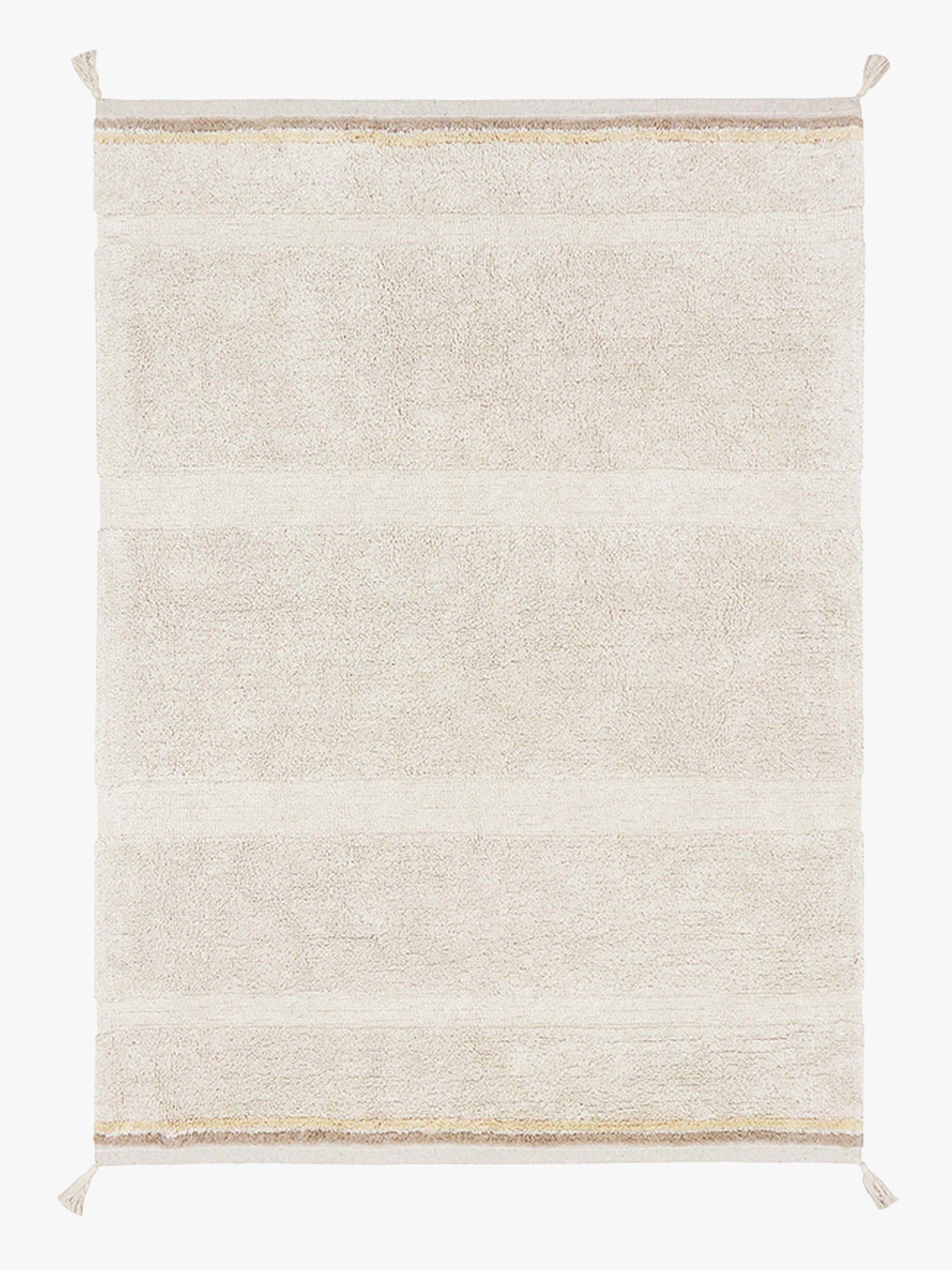Lorena Canals Waschbarer Teppich 90x130 cm Bloom, Natural