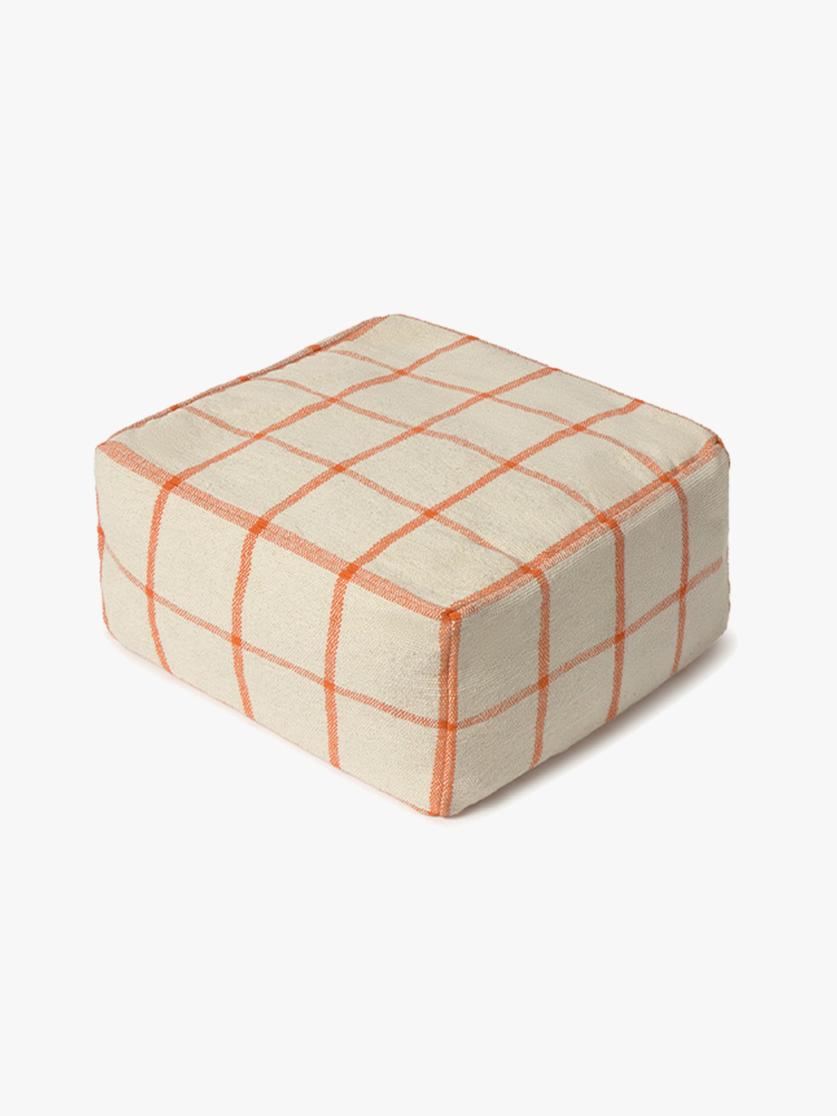 Lorena Canals Sitzpouf Geo Block, Natural