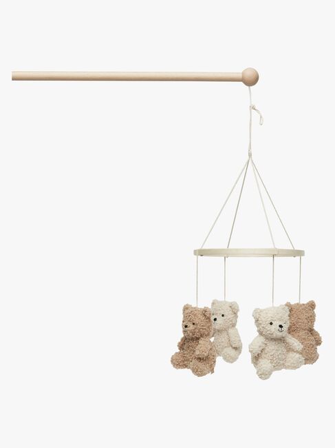 Jollein Teddy Bear Mobile, Natural/Biscuit