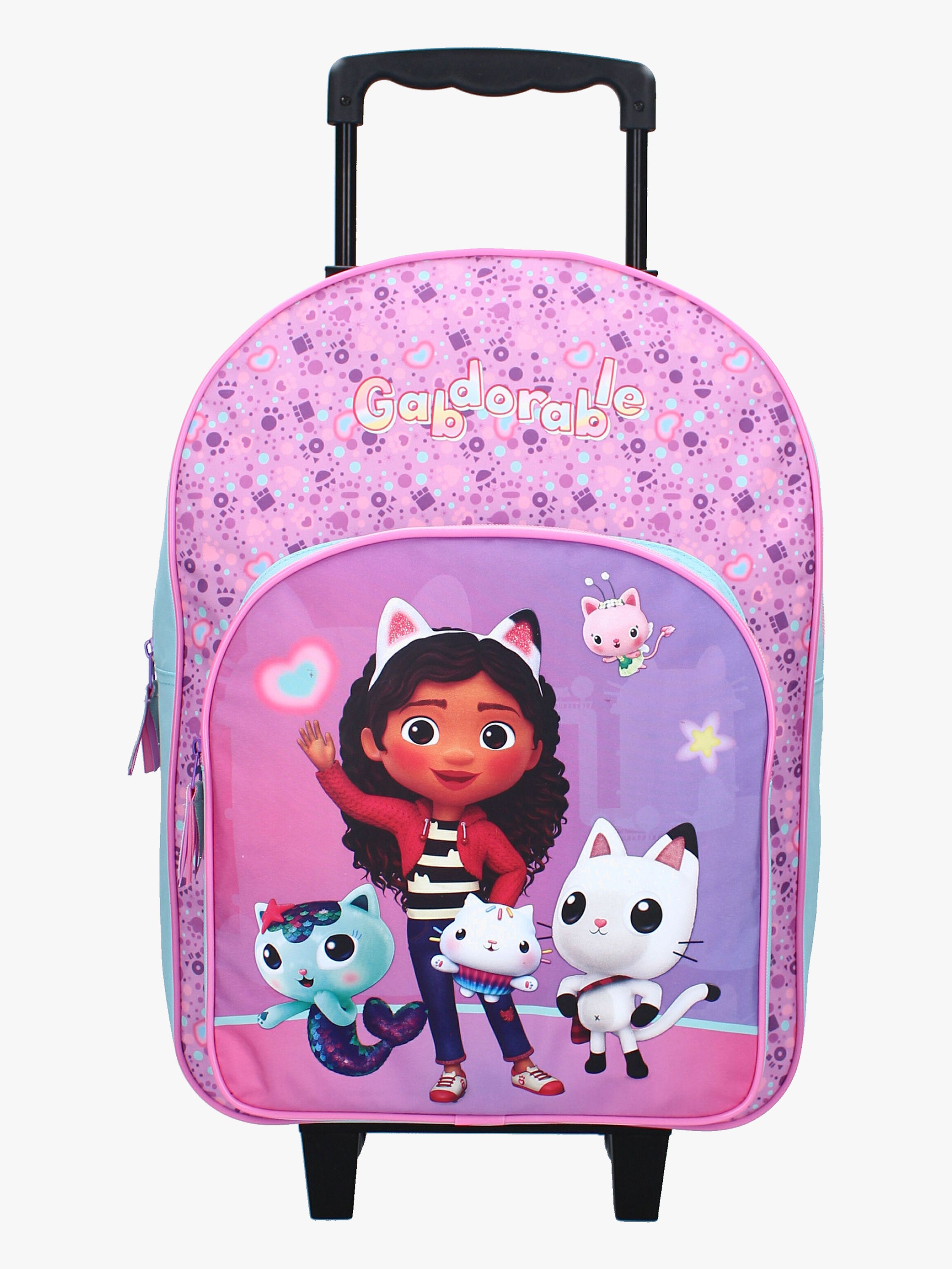 Gabby's Dollhouse Trolley Kinder Rucksack Unlimited Adventure, Lila