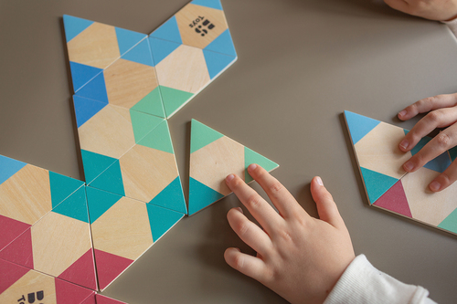 BS Toys Triangle Domino Kinderspiel