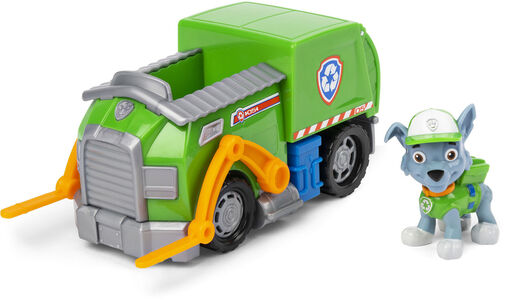 Paw Patrol Recycling Truck Fahrzeug Rocky, Mehrfarbig