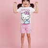 Hello Kitty T-Shirt Und Shorts Set, Hellrosa