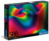 Clementoni Puzzle Waves Colorboom Collection, 500 Teile