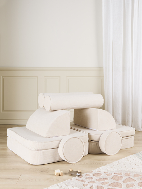 Alice & Fox BEN  Zusammenbaubares Sofa, Beige