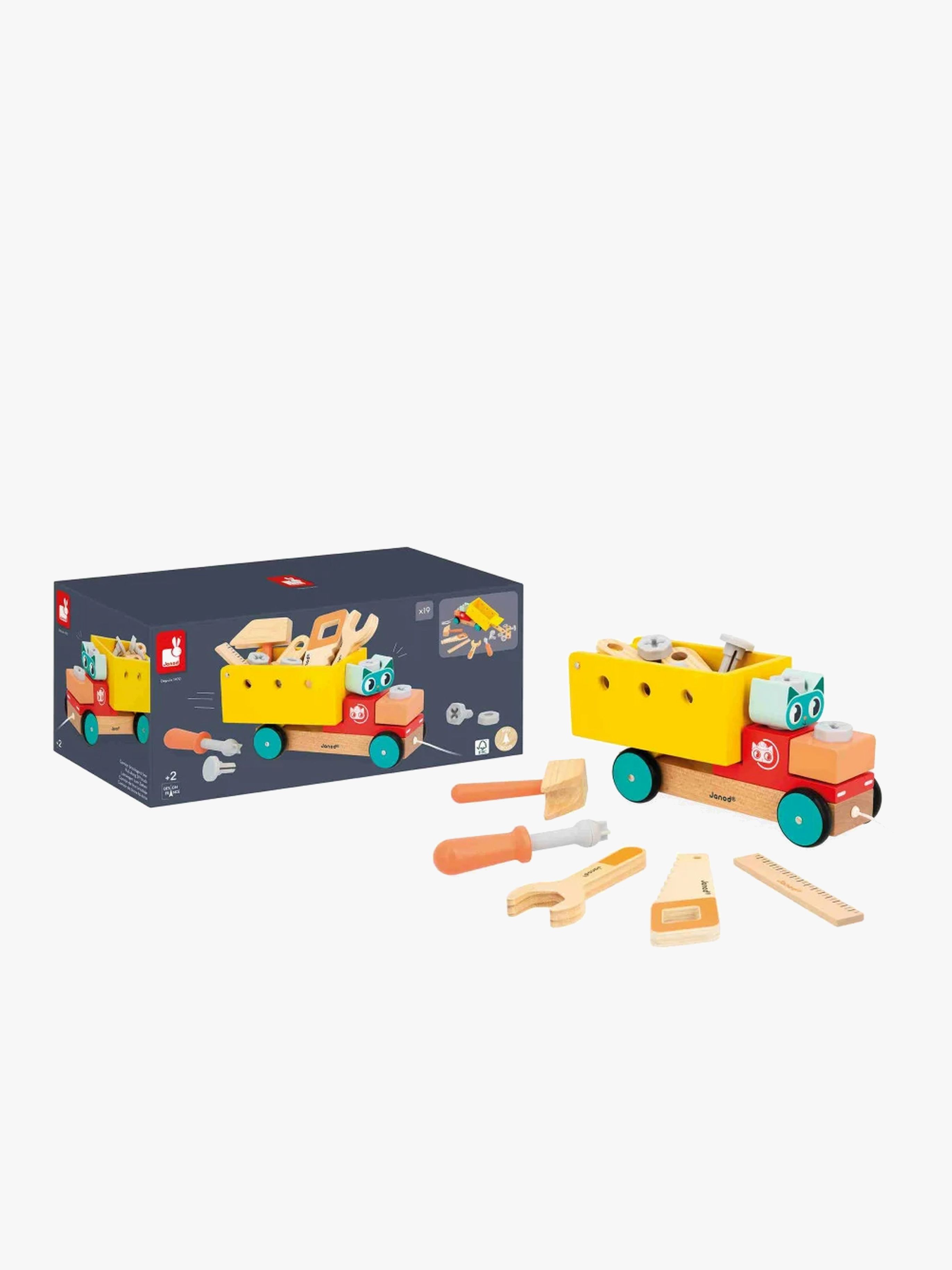 Brico'Kids Pull Along DIY Lastwagen 14 Teile