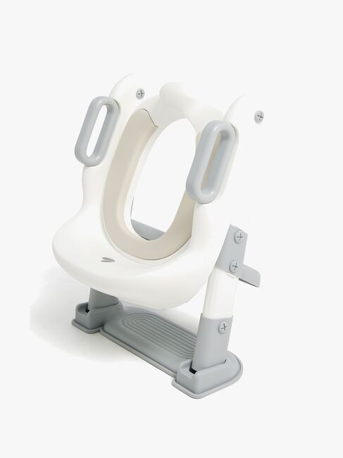 Beemoo CARE Assist Toilettensitz mit Leiter, Grey/White