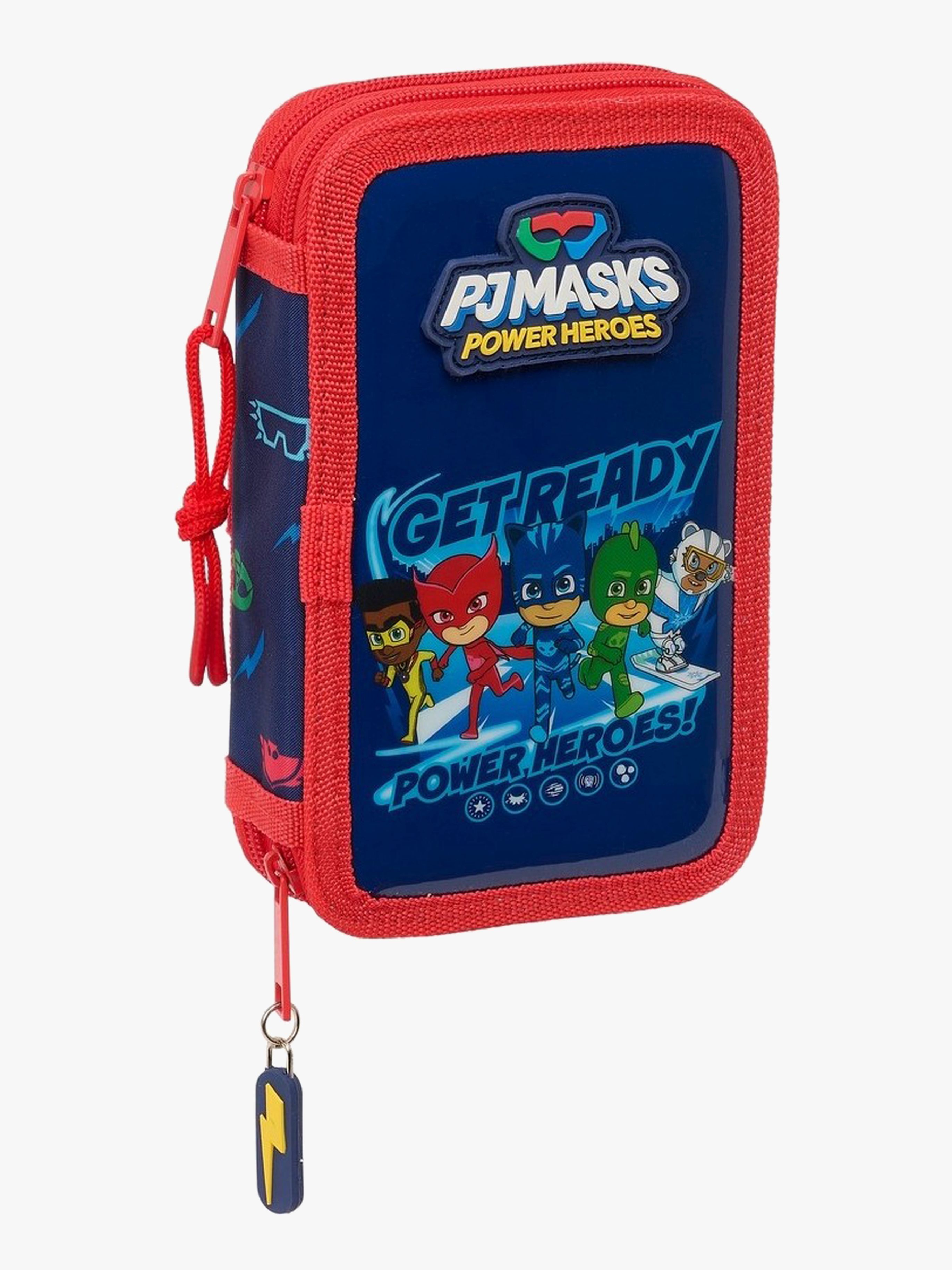 PJMasks Doppel-Federmäppchen, Marine