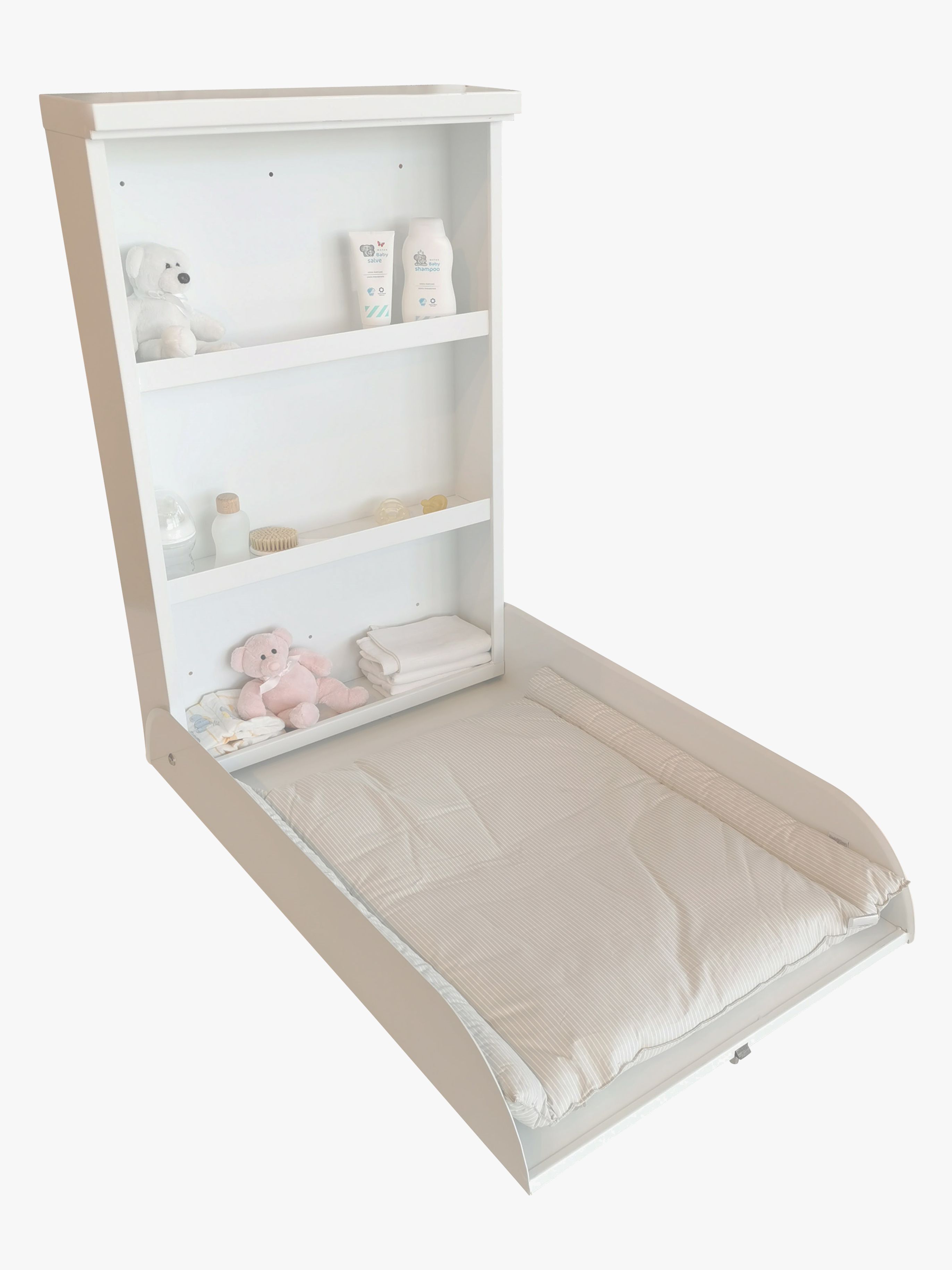 BabyDan Wandwickeltisch Sofie, Weiß