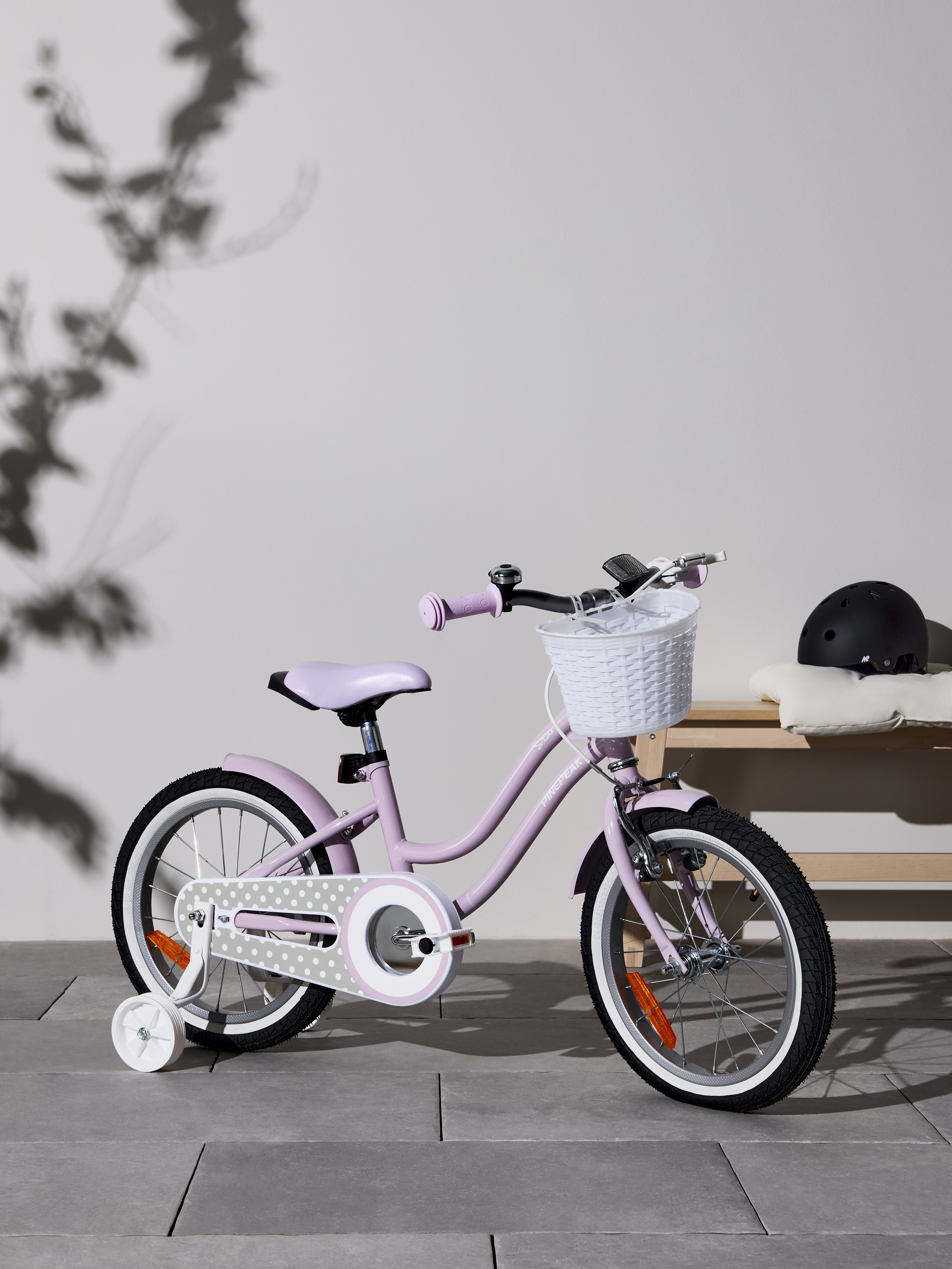 Pinepeak Star Kinderfahrrad 16 Zoll, Lila