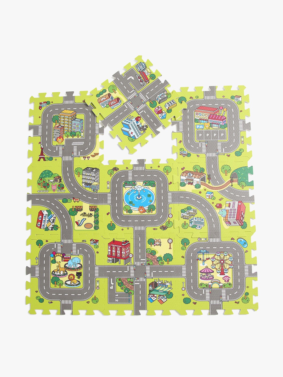 Cloudberry Castle Spielteppich Puzzle 9 Teile