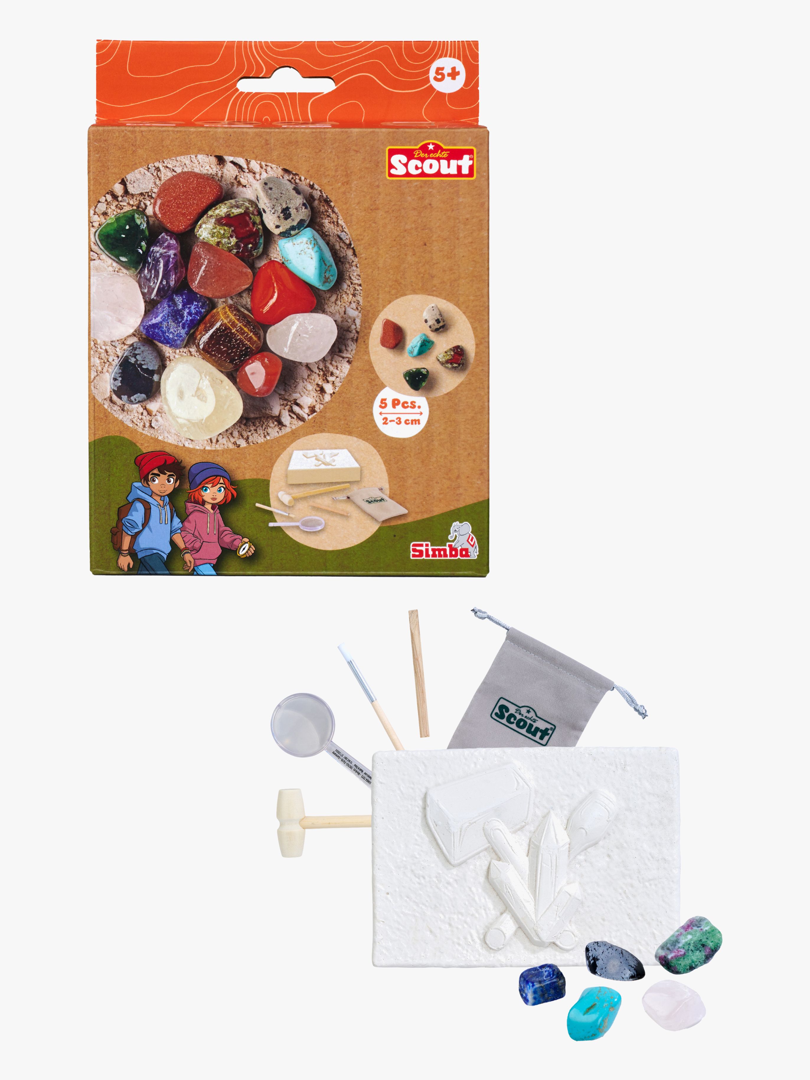 Simba Toys Scout Spielset Mineralien-Ausgrabung