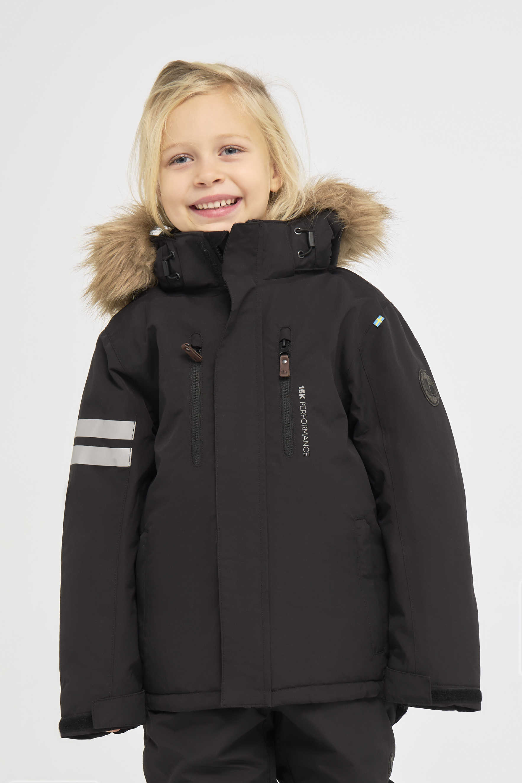 Lindberg Polar Winterjacke, Schwarz, 80
