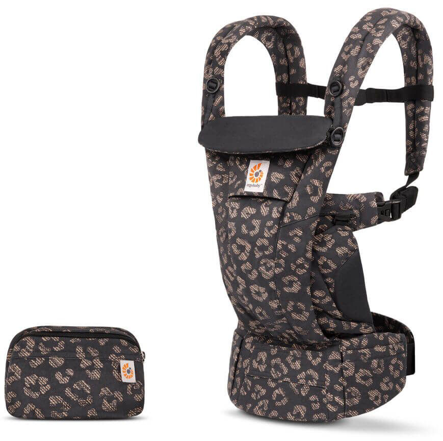 Omni Dream Babytrage, Black Leopard