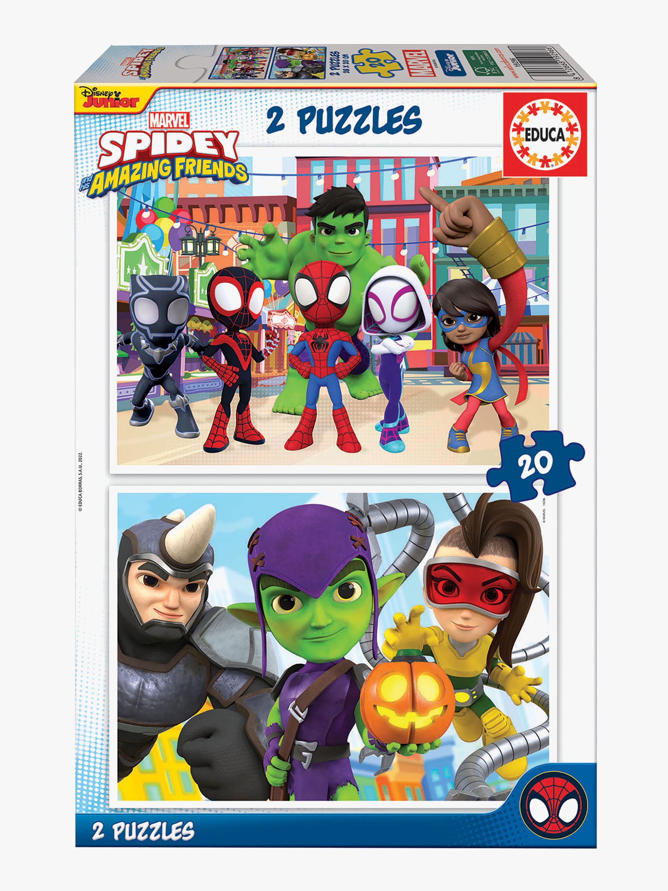 Puzzles 2x20 Teile