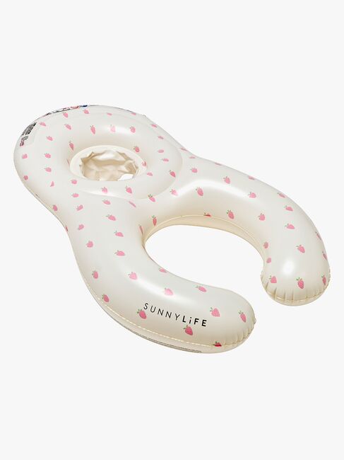 SUNNYLiFE Baby Float Together Aufblasbare Luftmatratze, Strawberry Sunshine