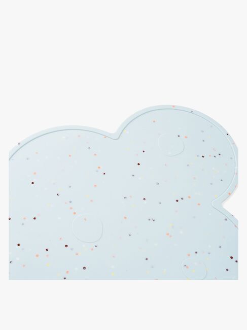 Done By Deer Tischset Silikon Confetti, Blue