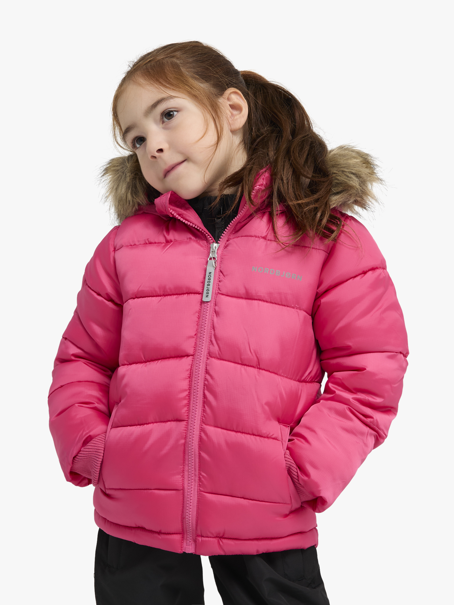 Nordbjørn Nevada Winterjacke, Pink Flambè, 98-104