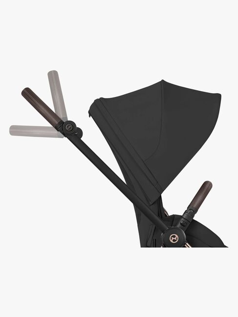 Cybex MIOS Comfort Kombikinderwagen, Matt Black/Sepia Black