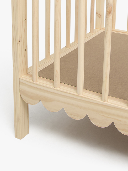 Alice & Fox Dune Babybett, Natural Wood