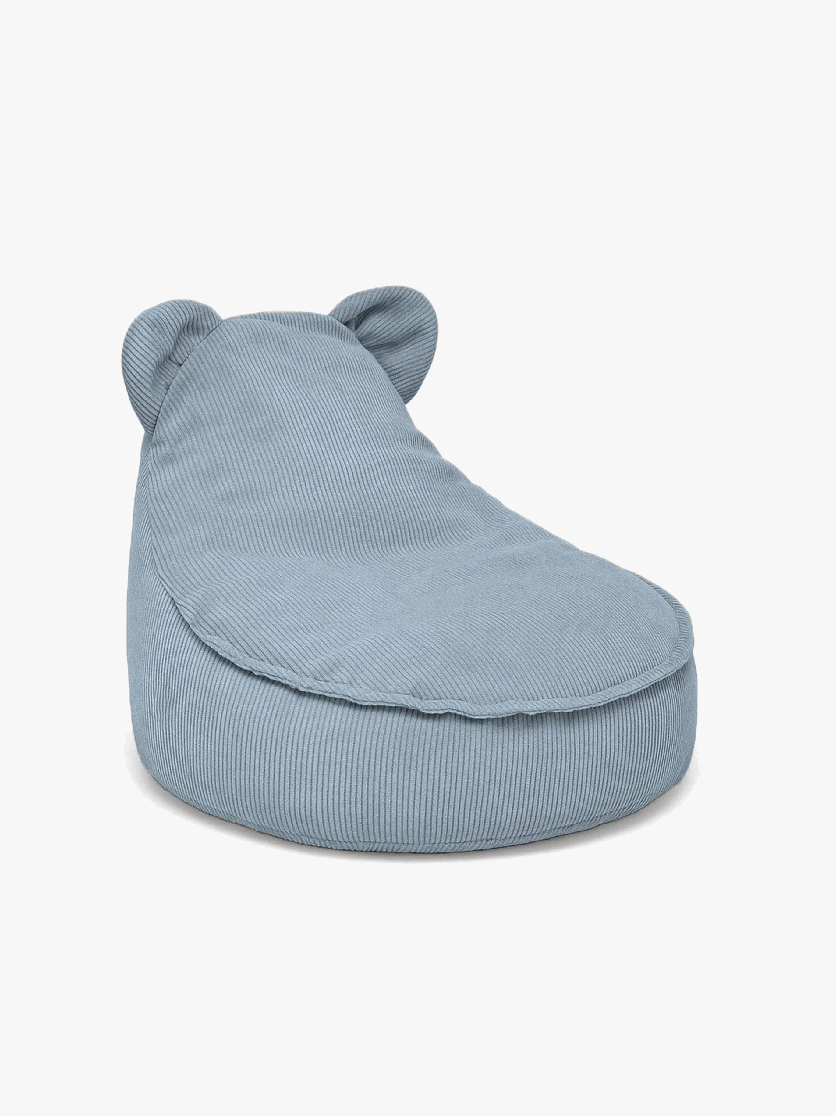 Slimcord Sitzsack Teddy, Turquoise
