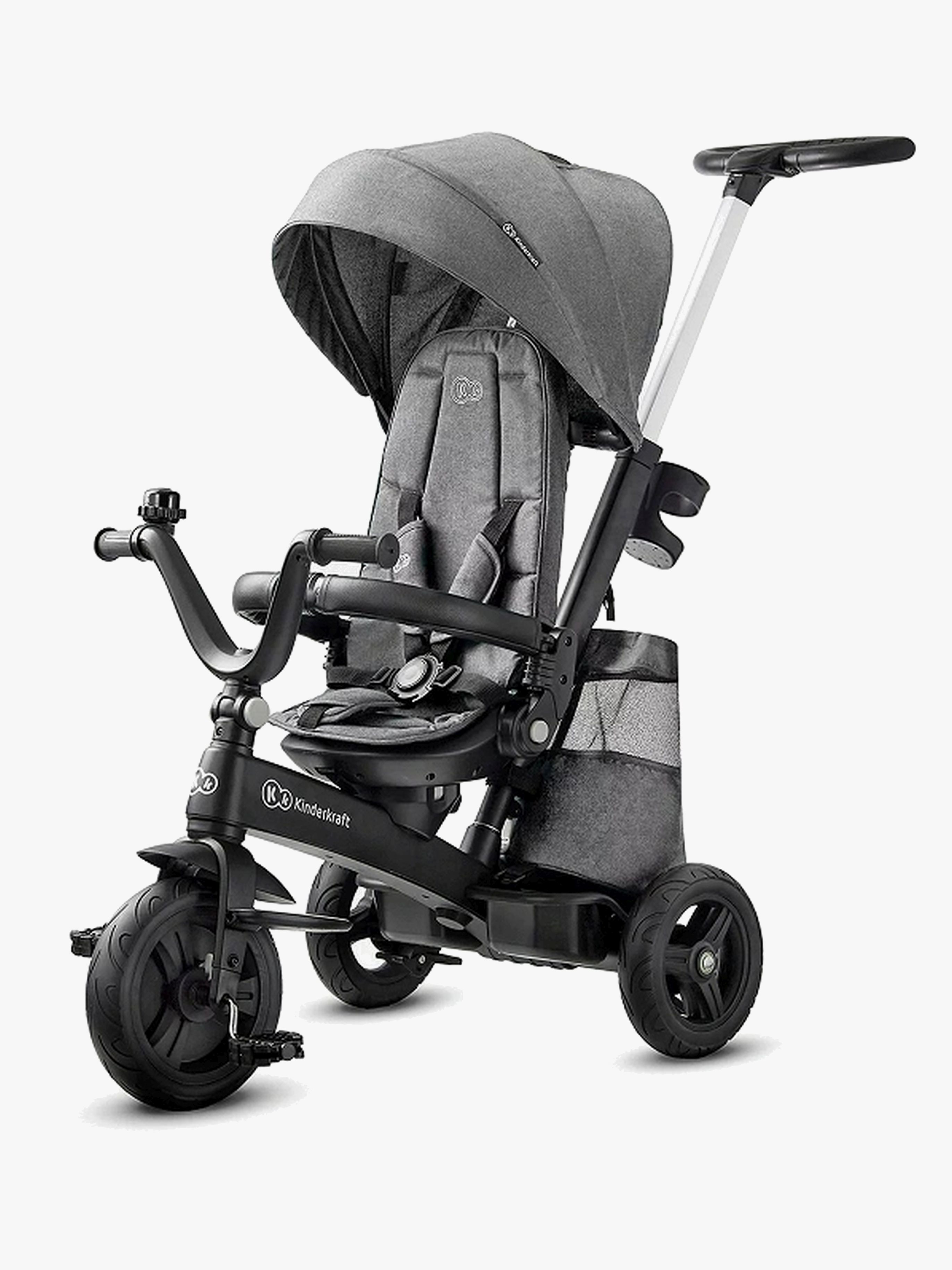 Kinderkraft EASYTWIST Platinum Dreirad, Grau