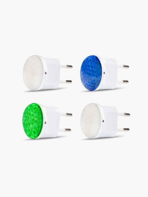 CAPiDi Nachtlampen 4er-Pack, Multicolor