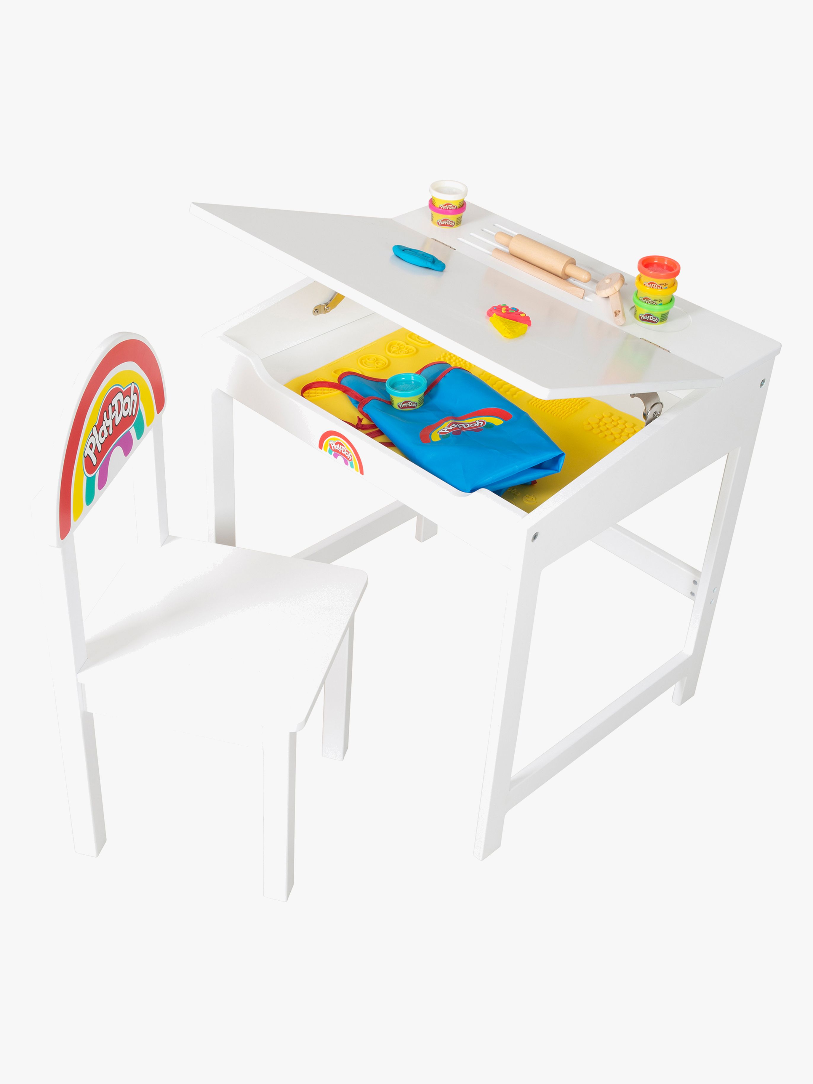 Play-Doh Schulbank