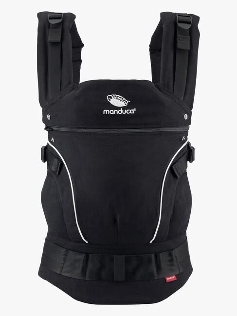 Manduca First PureCotton Babytrage, Night Black