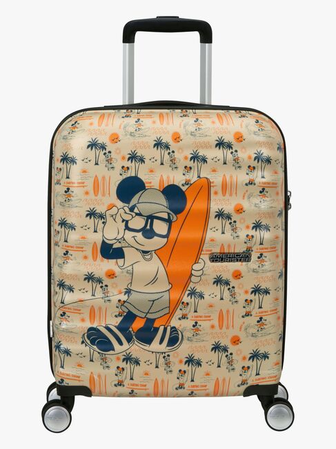 American Tourister Wavebreaker Disney Spinner Koffer 35L, Mickey Super Surfer