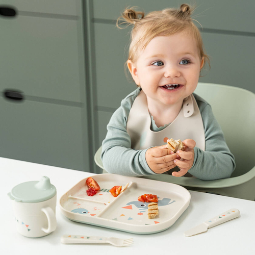 Done By Deer Celebration Foodie Unterteilter Teller, Sand