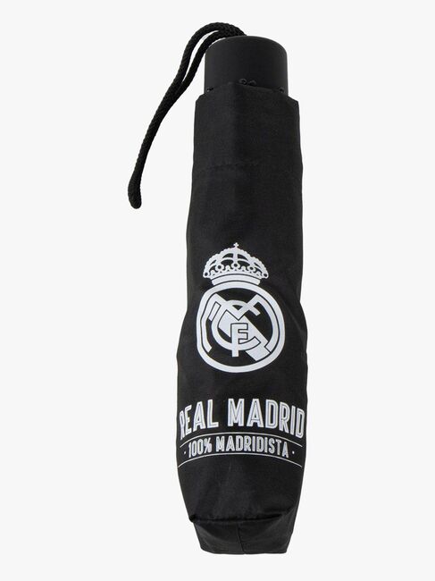 Real Madrid Taschen-Regenschirm, Schwarz