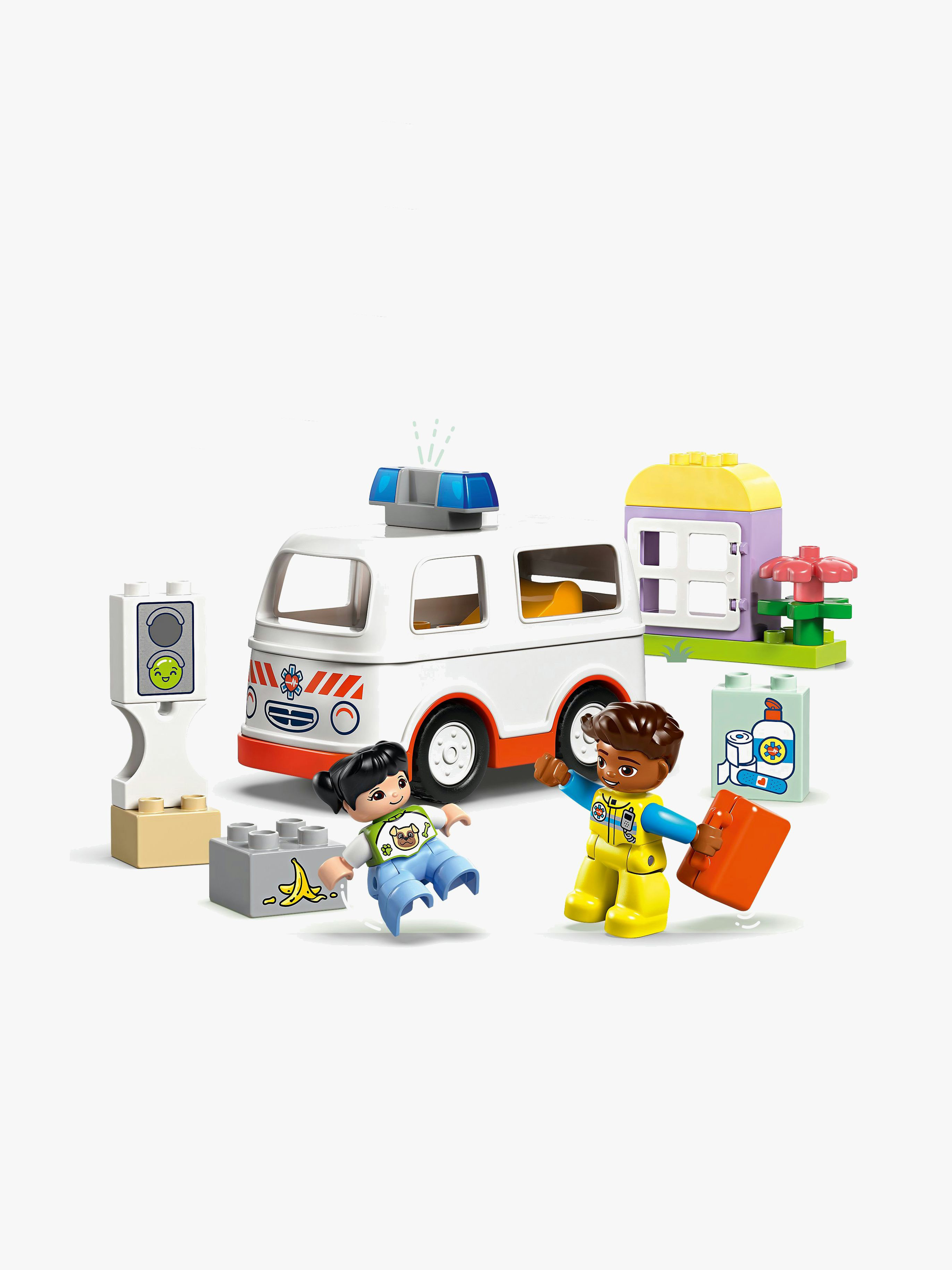 DUPLO Town 10447 Rettungswagen mit Fahrer
