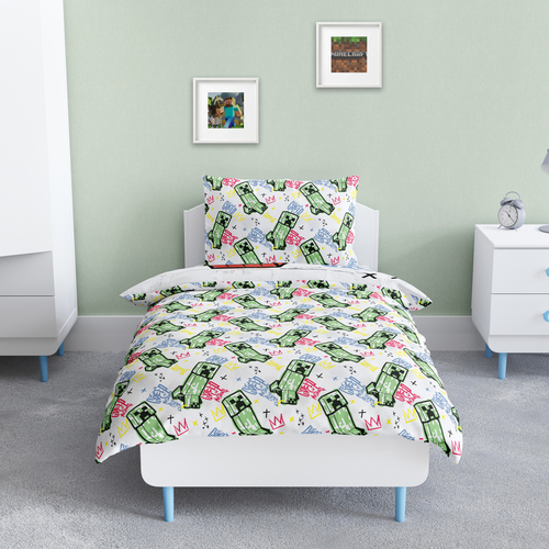 Minecraft Bettwäsche 140x200