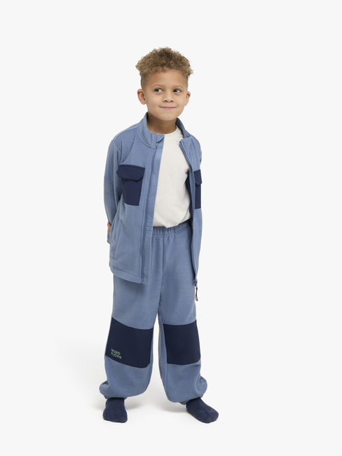 Nordbjörn Amhult Fleece-Set, Blau