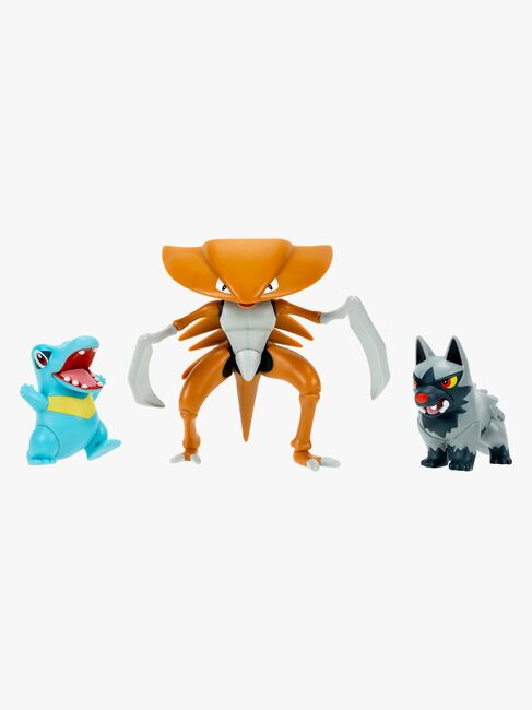 Pokémon Battle Figurenset Fiffyen, Karnimani & Kabutops 3er-Pack