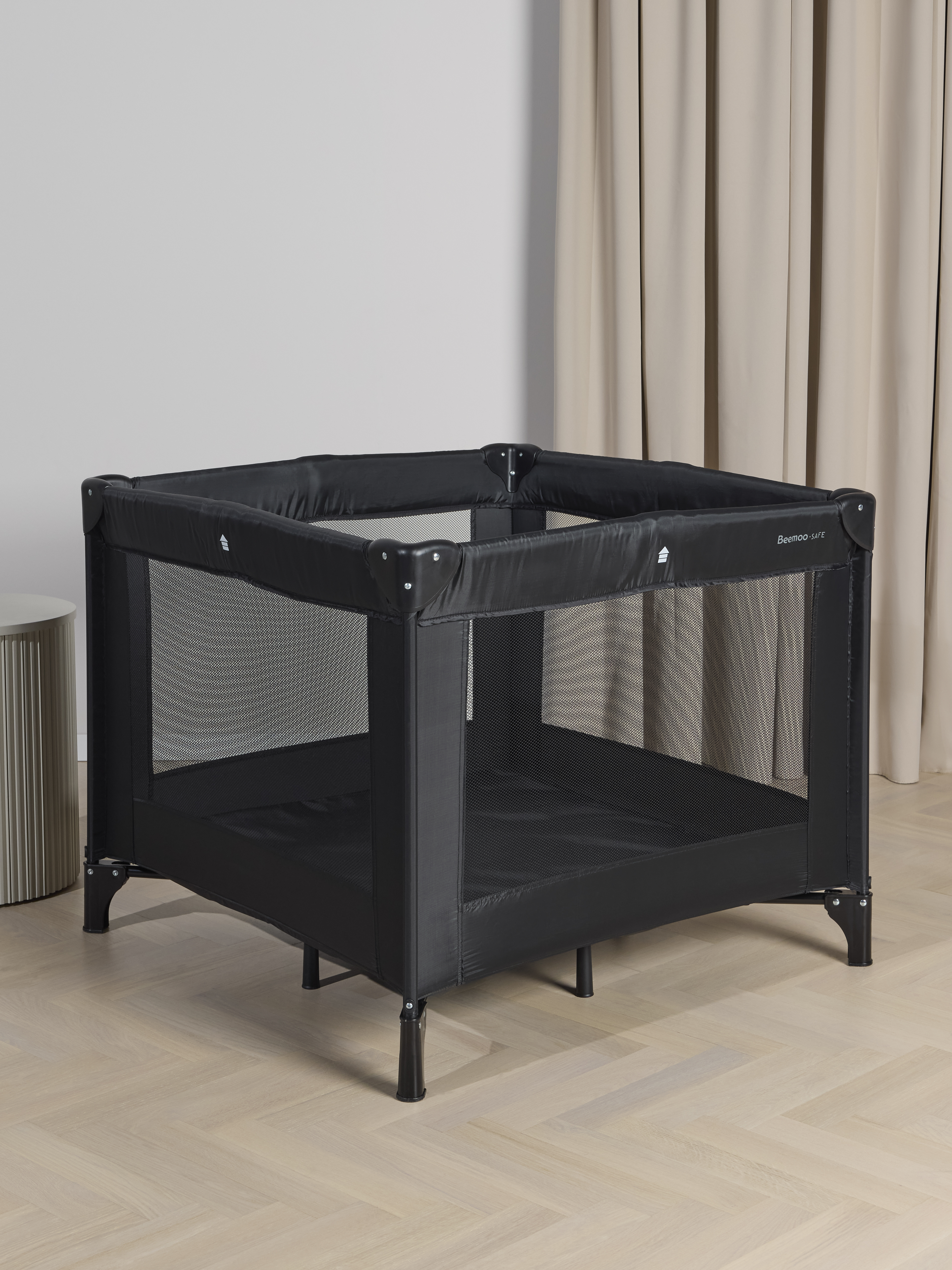 SAFE Zone Laufgitter 90x90 cm, Black