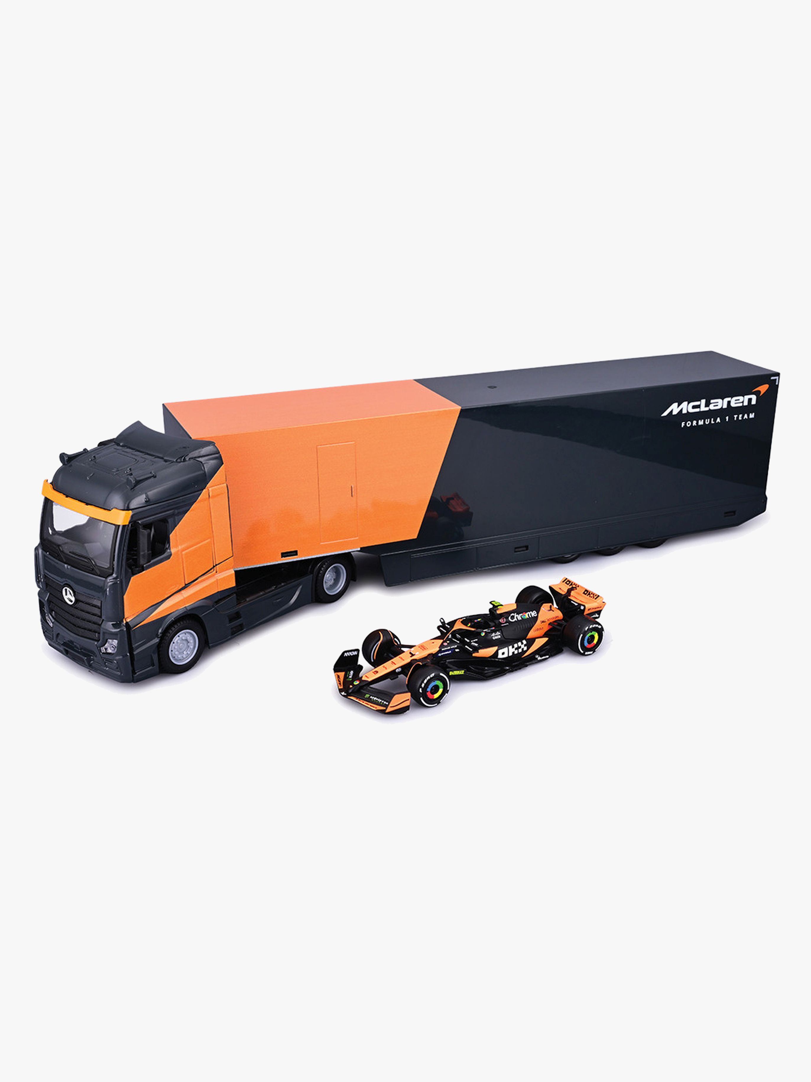 F1 Mclaren Racing Transportset mit MCL38 Norris #4 1:43