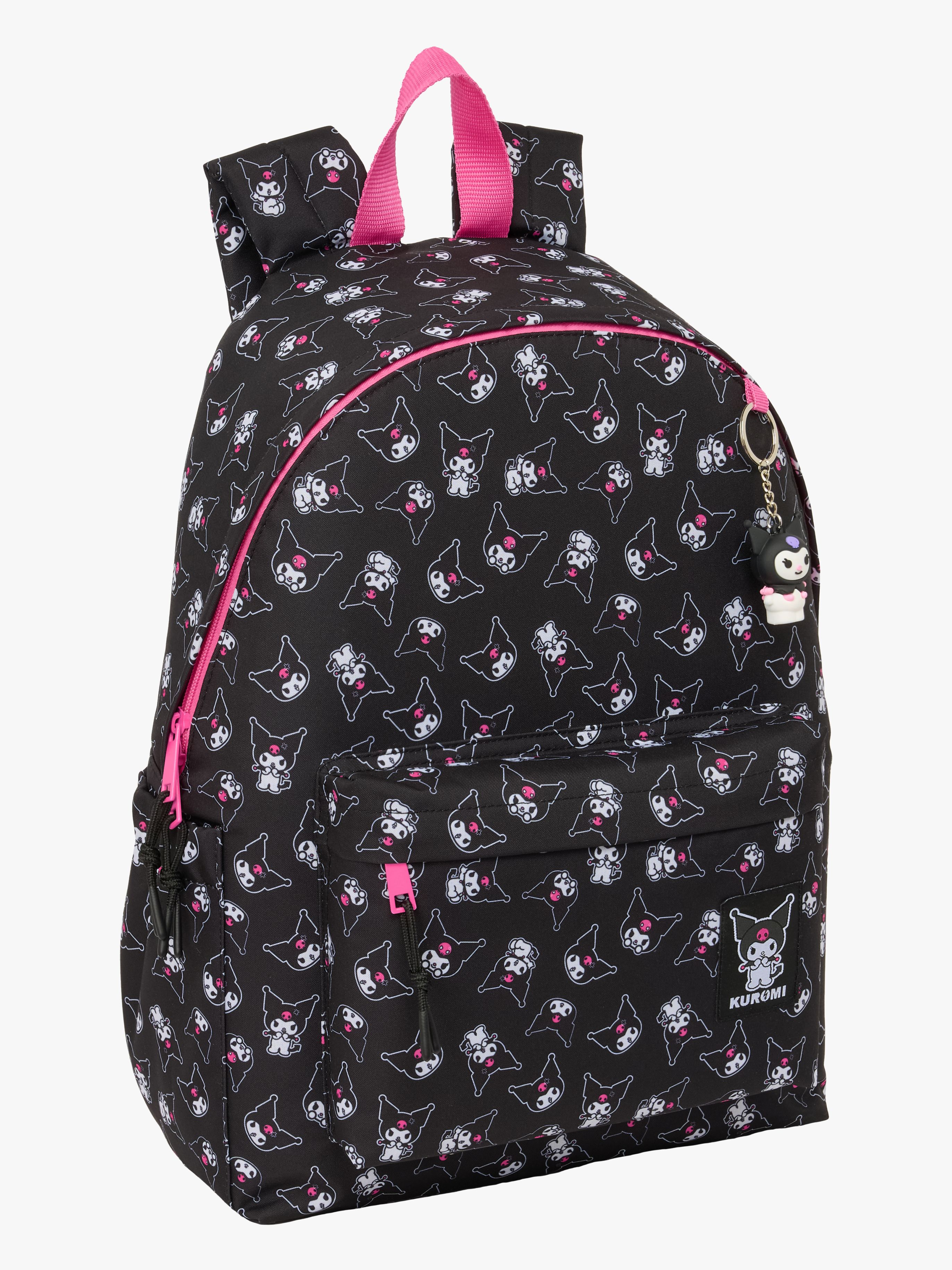 Hello Kitty Kuromi Laptop Kinder Rucksack 17L, Schwarz
