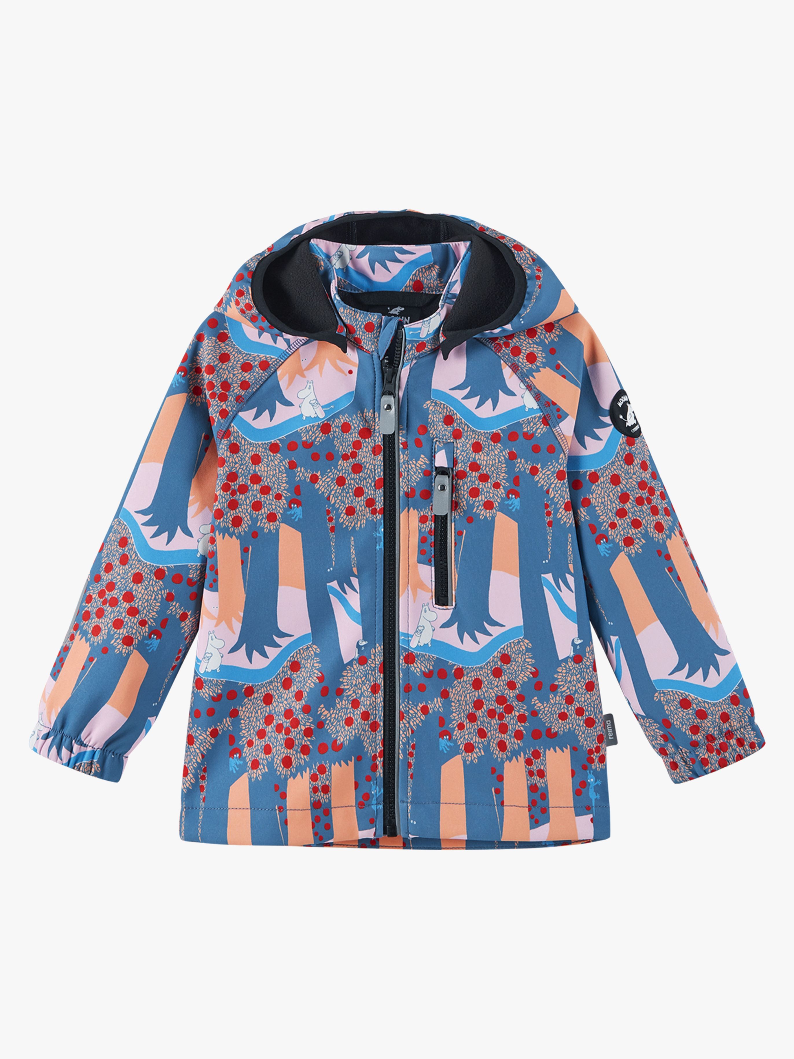Reima Moomin Vantti Softshelljacke, Blue Ocean, 110