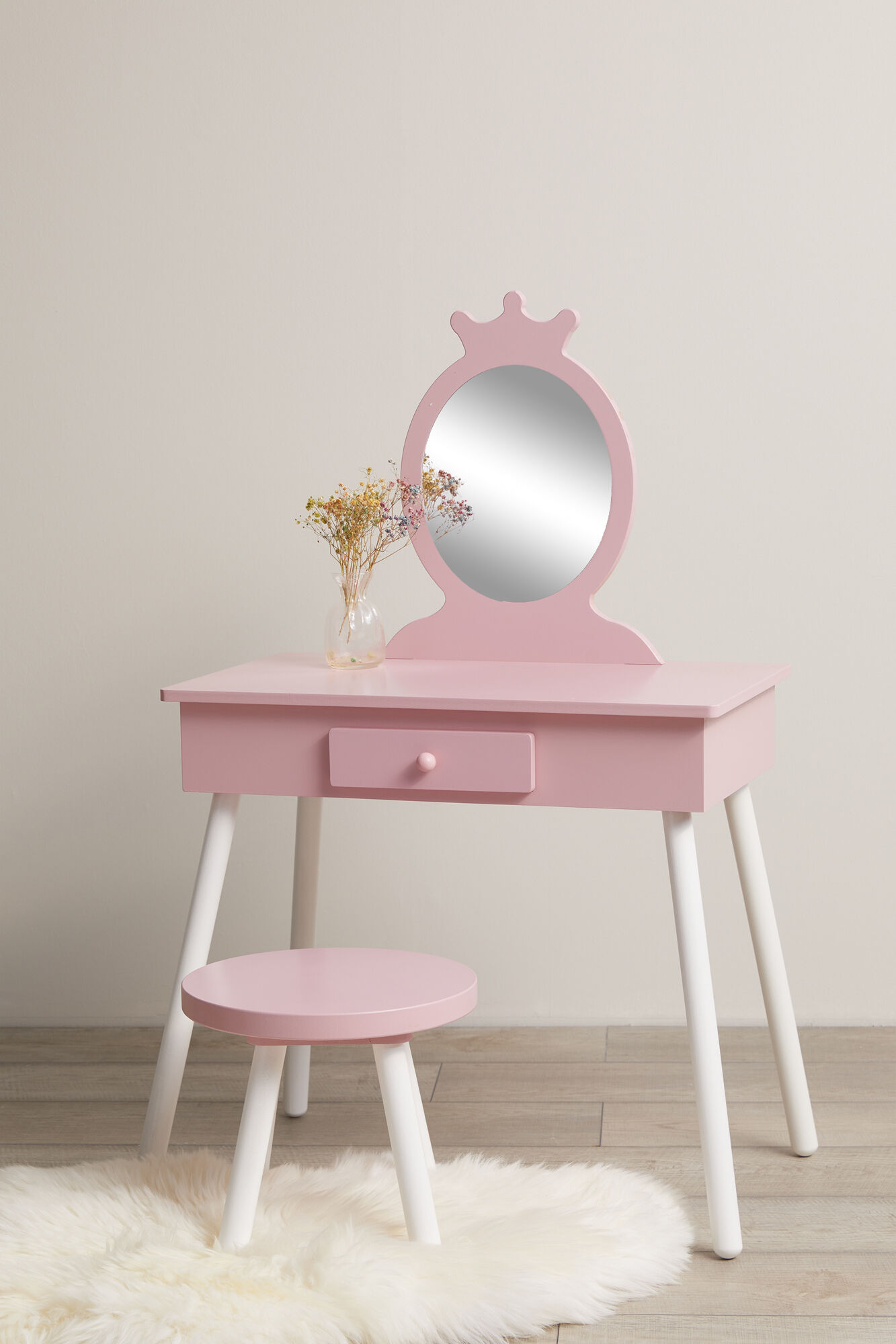 Alice &  Fox Schminktisch Princess, Rosa