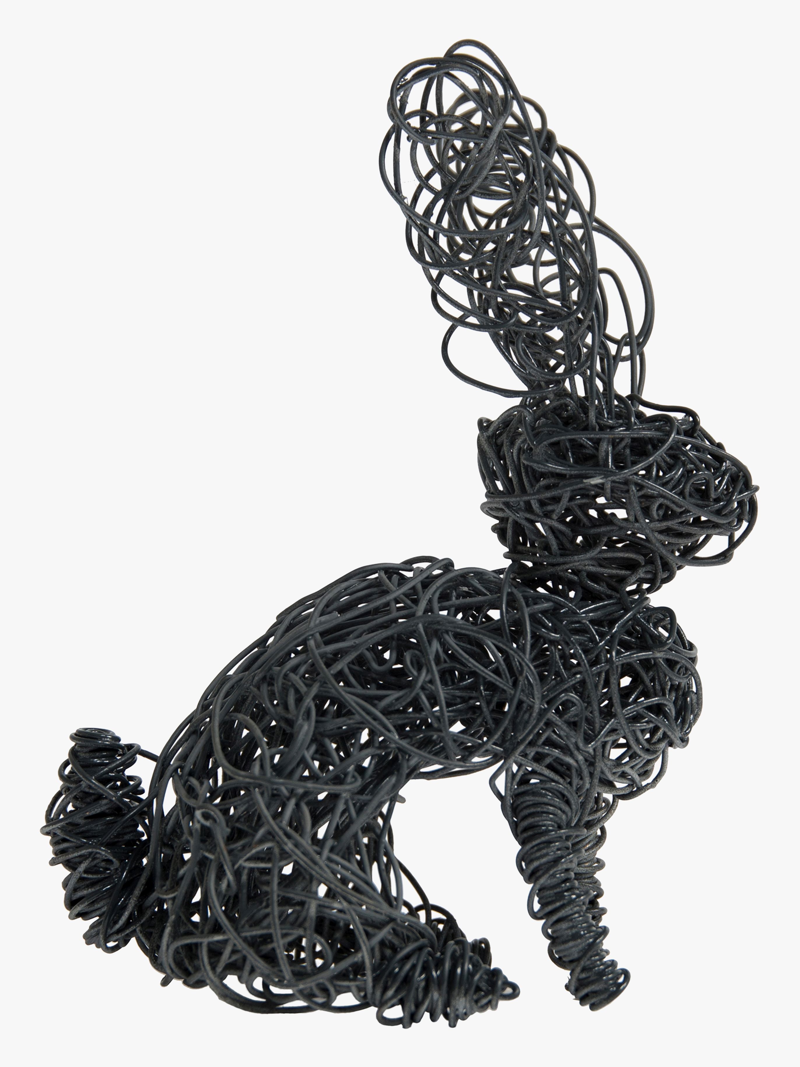 Wire Words Bunny, Dunkelgrau