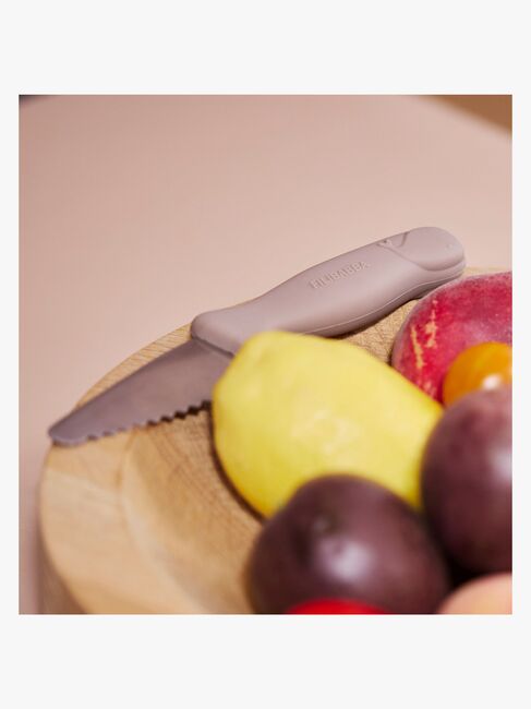 FILIBABBA Kindermesserset 2er-Pack, Warm Grey/Rose