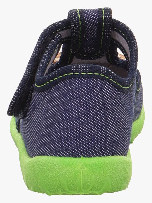 Superfit Spotty Hausschuhe, Dark Blue/Green