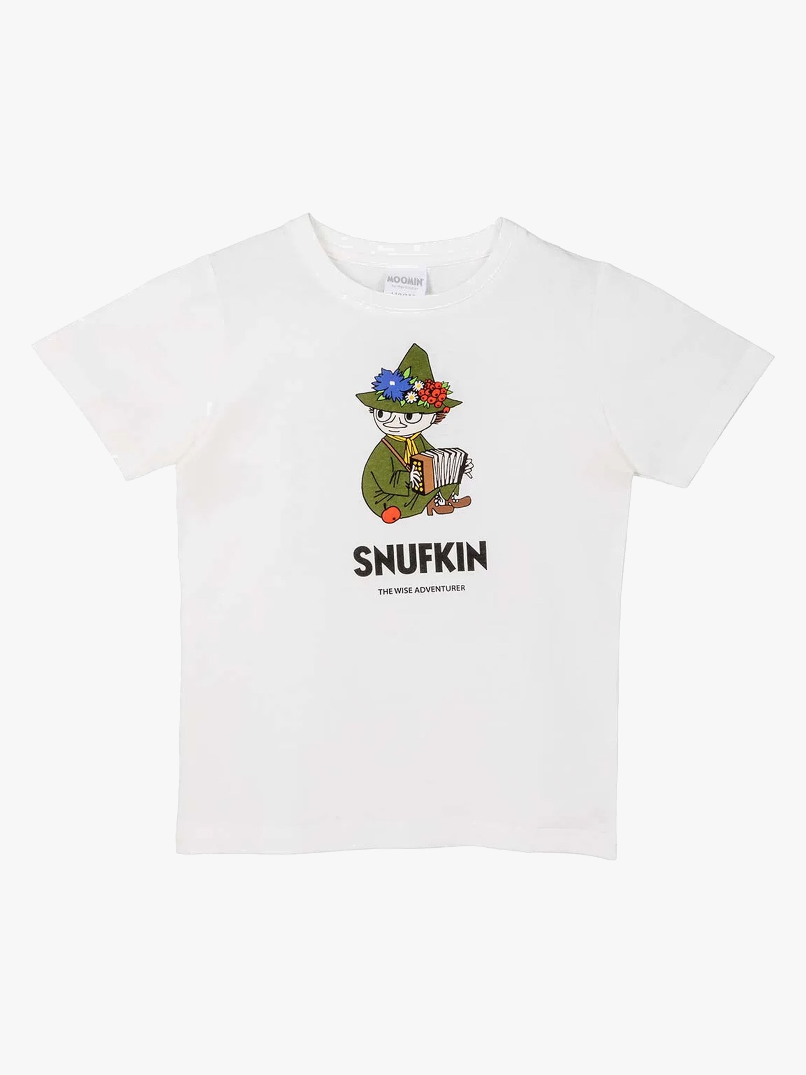 Figur Snufkin T-Shirt, Weiß, 110-116