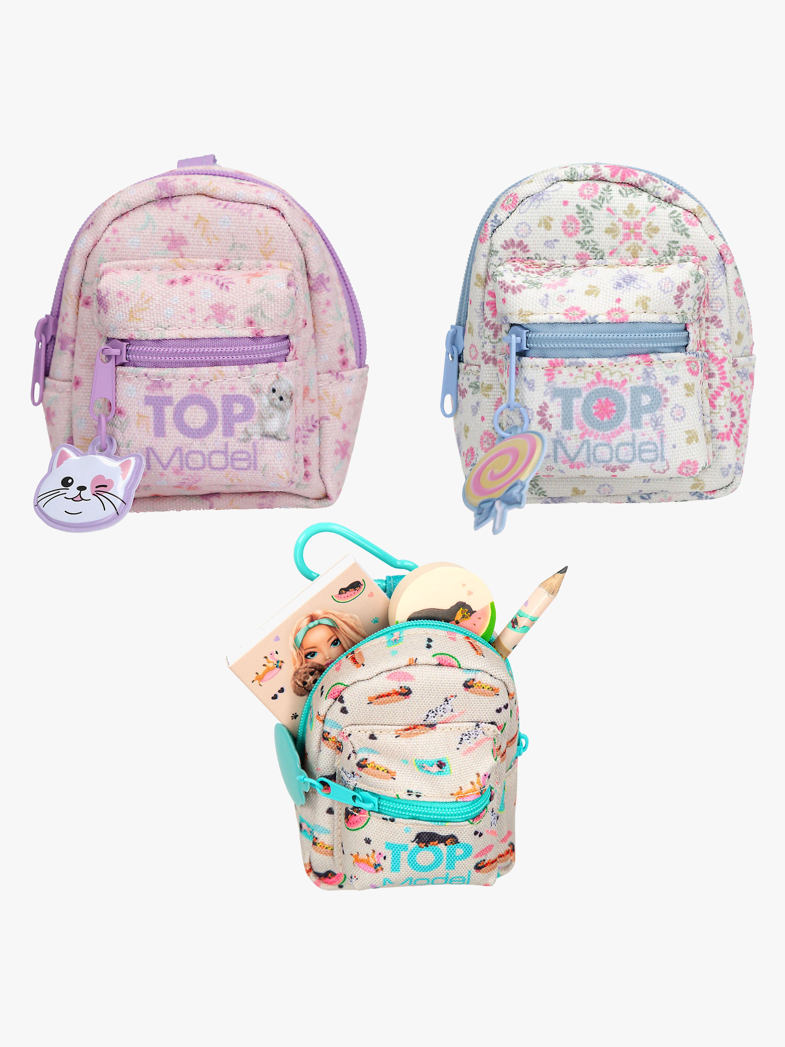 TOPModel Schreibset Im Mini-Kinder Rucksack mit Karabinerverschluss