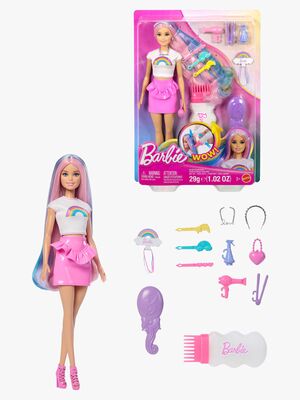 Barbie Spielset Frisör Rainbow Sparkle