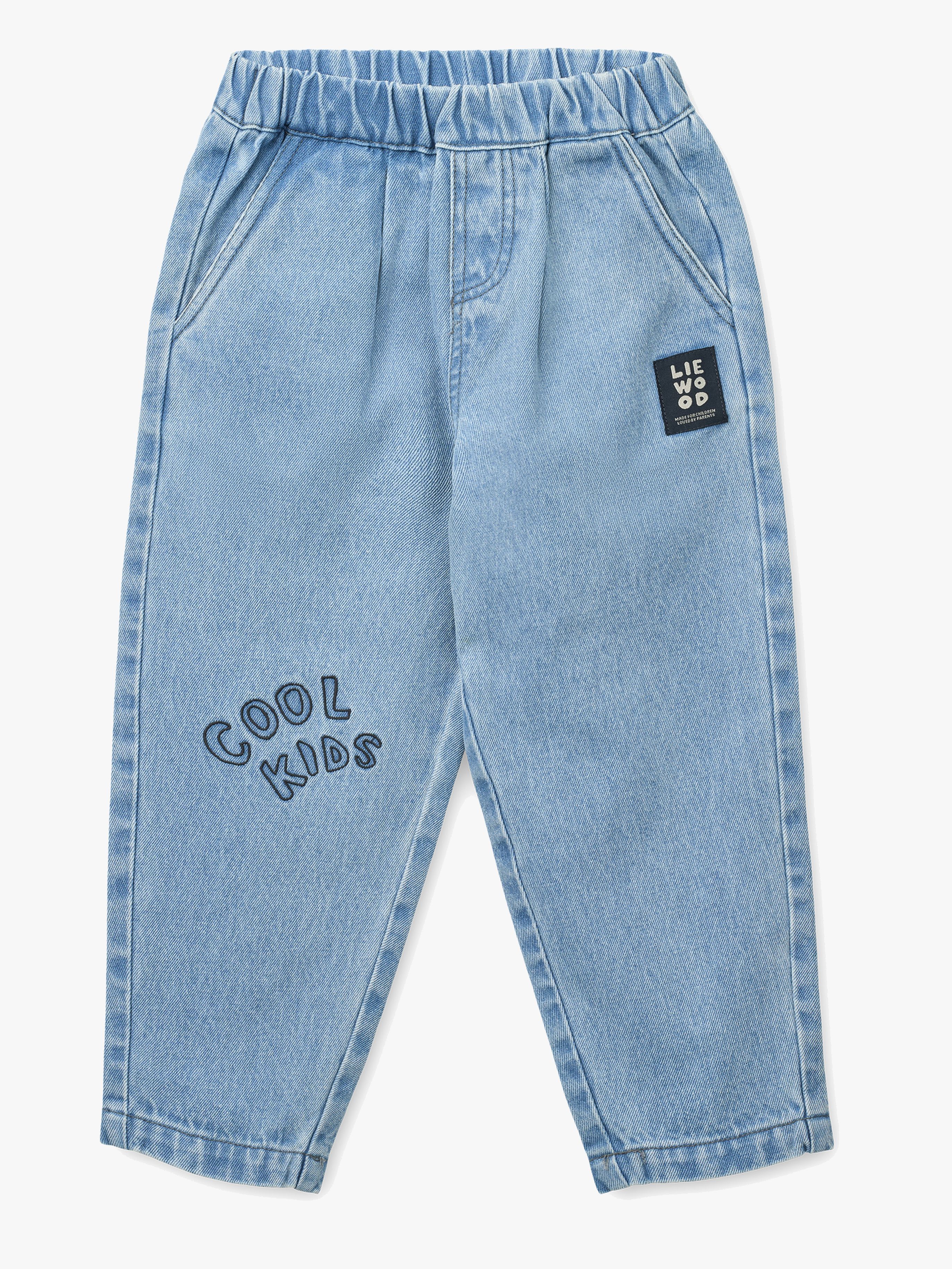 LIEWOOD Borris Placement Denim-Hose, Cool Kids/Light Blue Denim, 128