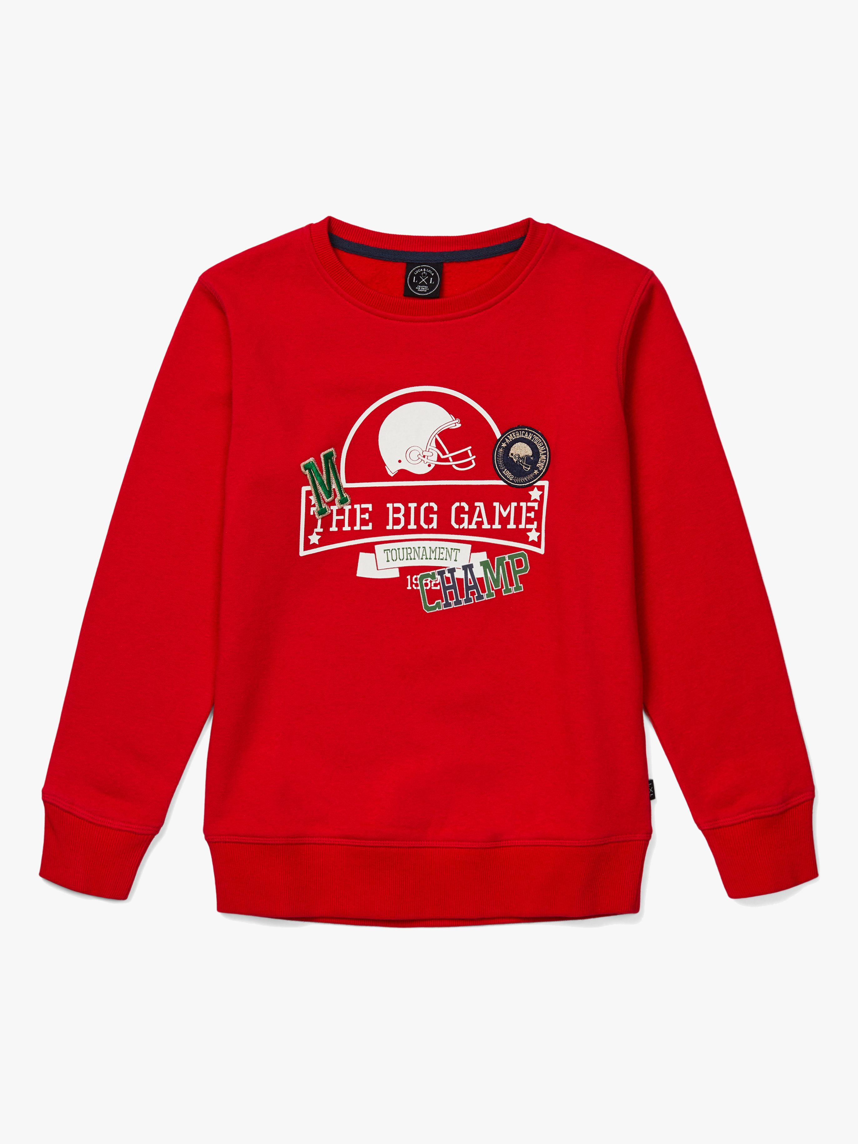 Luca &  Lola Jacob Pullover, Red 158-164