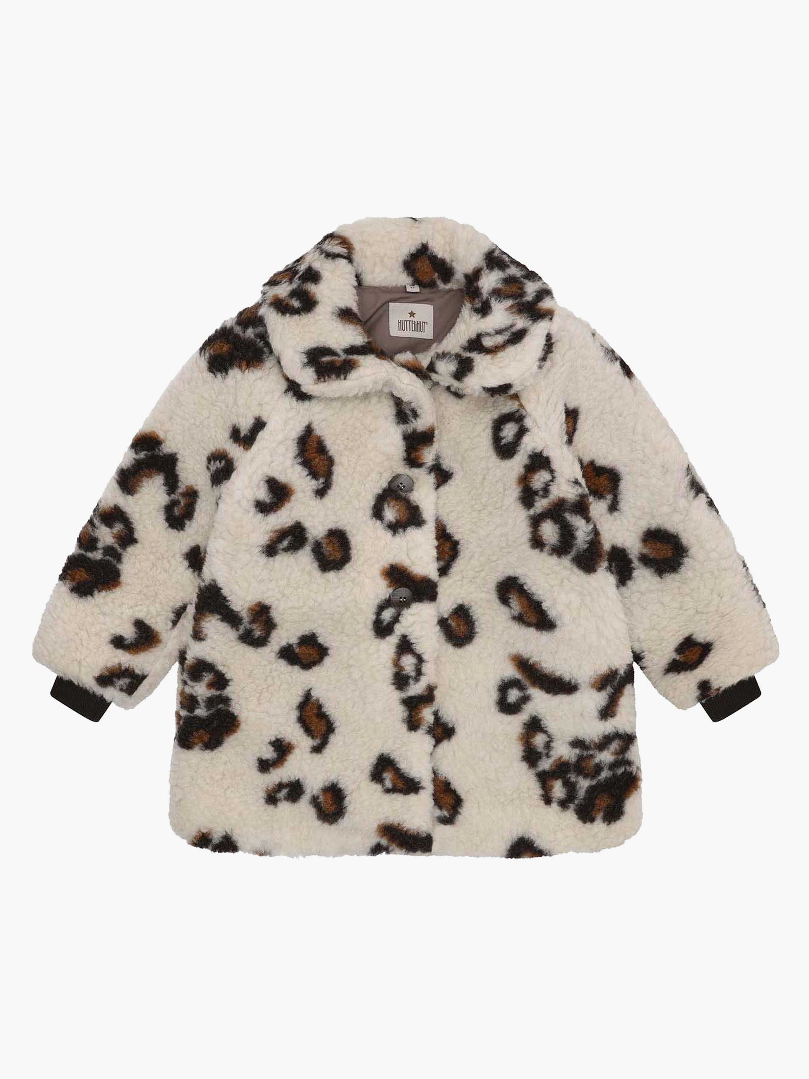 HUTTEliHUT Wolljacke Teddy, Zement, 128